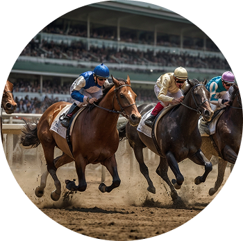 horse running